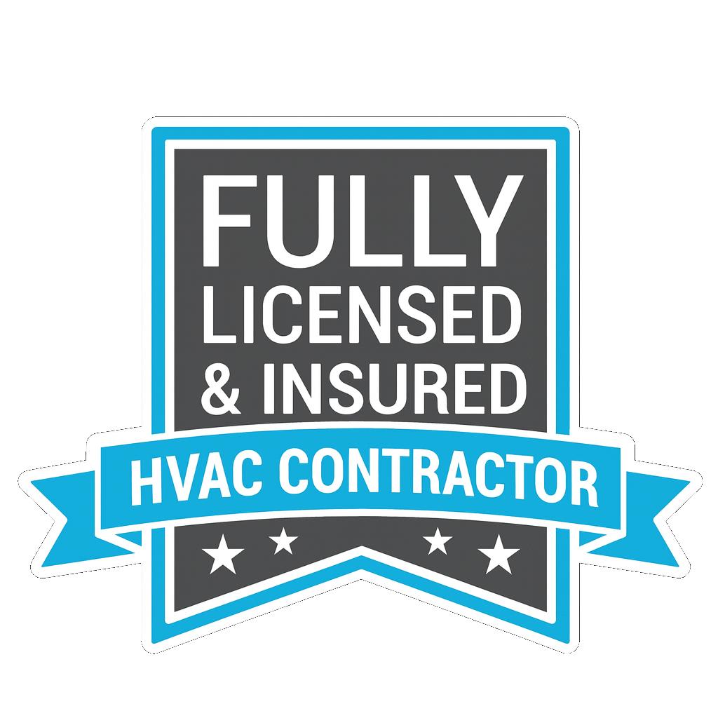 licensed and insurance HVAC Contractor