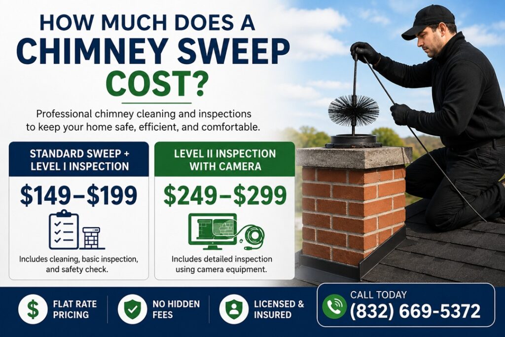 How much does a chimney sweep cost
