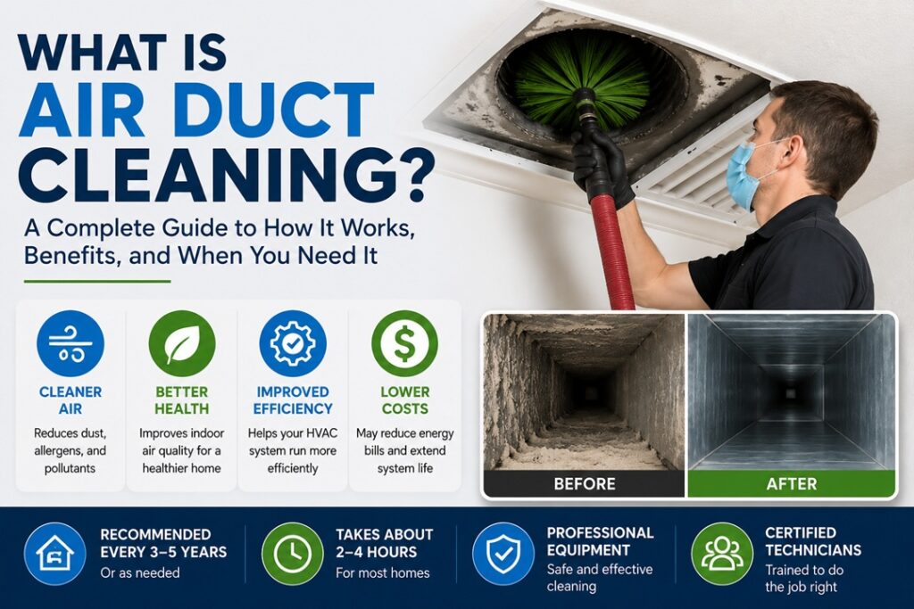 What Is Air Duct Cleaning